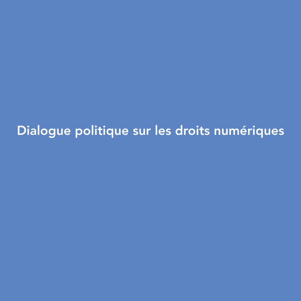 policy dialogue on digital rights